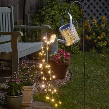 Smart Garden Solar Watering Can With Trailing Leds