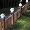 Smart Garden Crackle Ball Post Lights 4 Pack