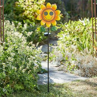 Smart Garden Smilin' Sunflower Stake Light