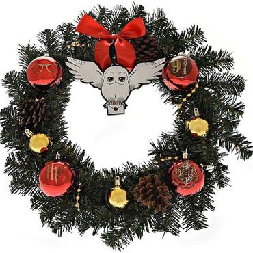 Harry Potter 45cm Hogwarts Wreath Led