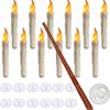 Harry Potter 6 Floating Wax Candles With Wand