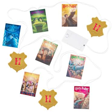 Harry Potter 10 Hogwarts Crest Bunting Lights