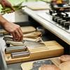 Elevate Steel Knife Set With In-drawer Bamboo Storage Tray