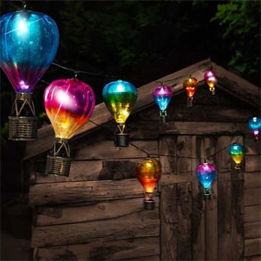 Smart Garden Solar Sky Runner String Lights Set Of 10