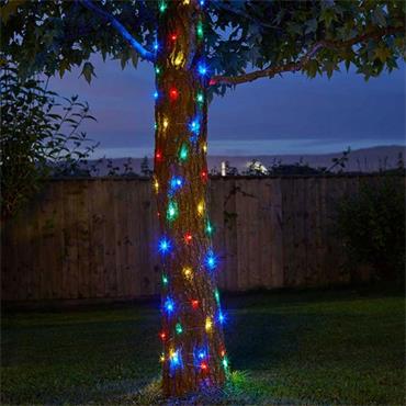 Firefly Solar String Lights 100 Multicoloured