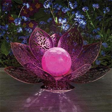 Smart Garden Damasque Solar Lotus