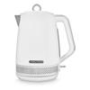 Morphy Richards Illumination Kettle 1.7L Matt Stainless Steel White
