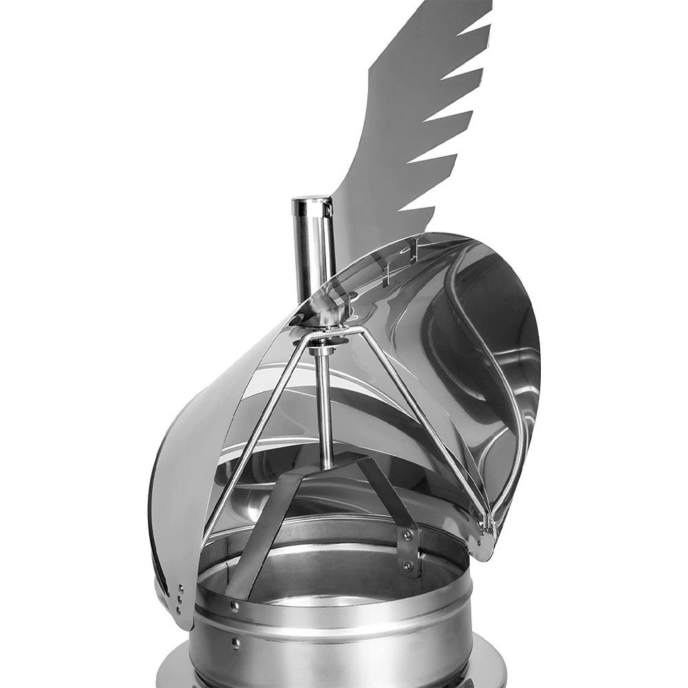 Rotowent Dragon Chimney Cowl 200mm Stakelums Home & Hardware