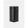 Brabantia Newicon Pedal Bin 12L Matt Black