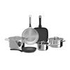 Berghoff Helix 9 Piece Saucepan Set