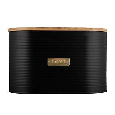 Otto Bread Bin Black 10.5L