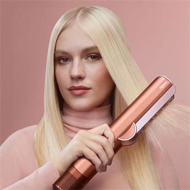 Dyson Airstrait Straightener Amber Silk Giftpack