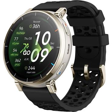Amazfit Active 3 Premium Fitness Watch Black Gold