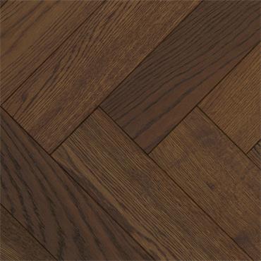 Mountain Deep Smoked Oak Herringbone Flooring 90x14mm (Per Pack)