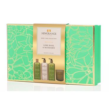 Newgrange Lime Basil & Mandarin Luxury Body Care Set 4