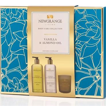Newgrange Vanilla & Almond Oil Luxury Body Care Set 3