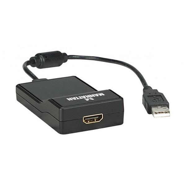 Manhattan USB 2.0 to HDMI Adapter Stakelums Home & Hardware