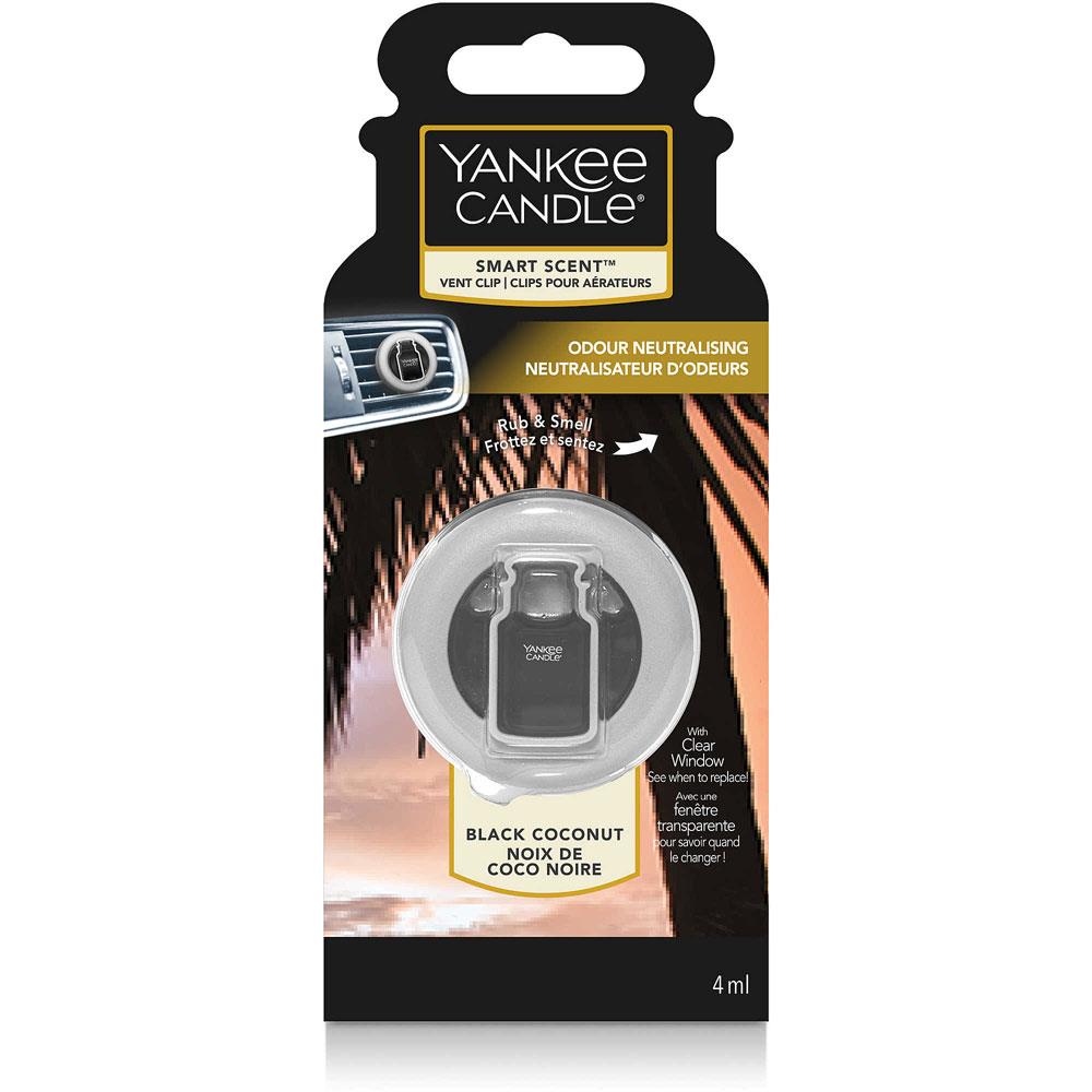 Yankee Candle Smart Scent Vent Clip Black Coconut Stakelums Home