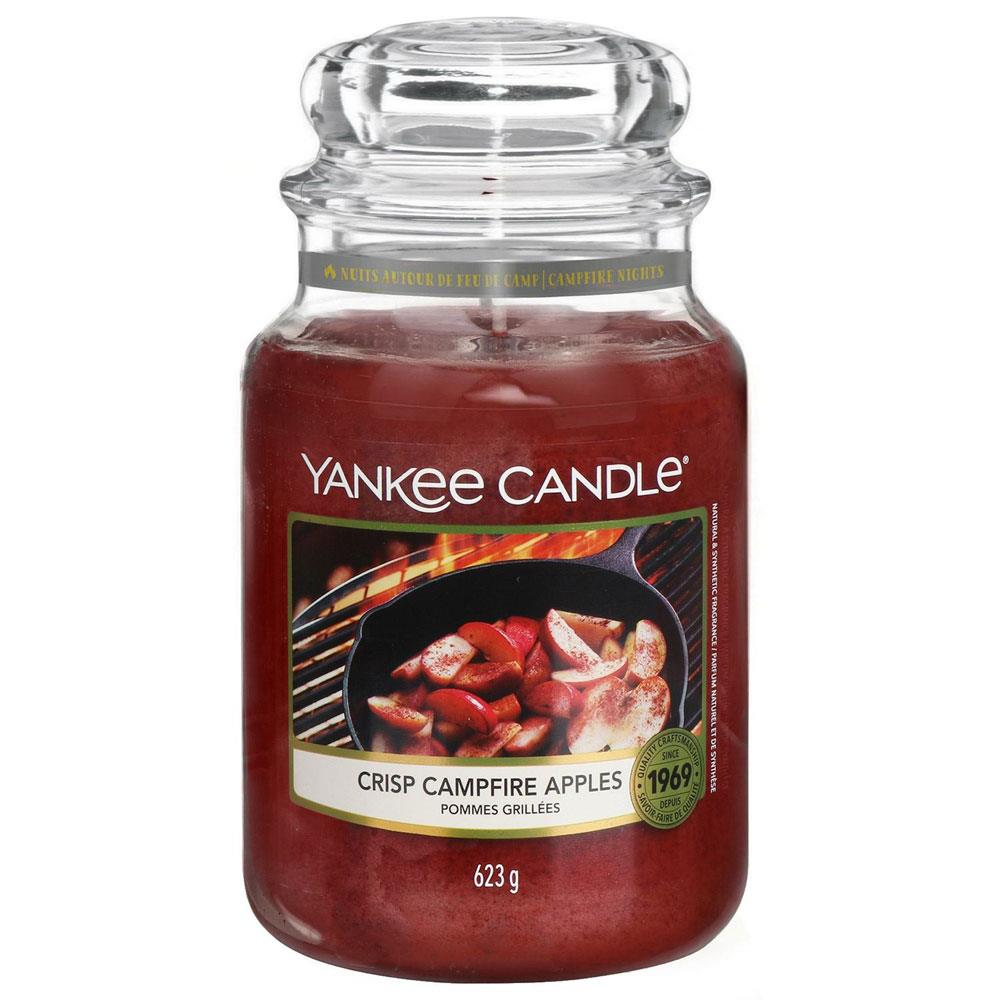 Yankee Candle Large Jar Crisp Campfire Apples Stakelums Home