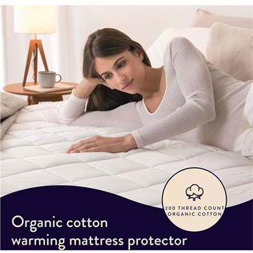 Dreamland Mattress Cover Dual Control King