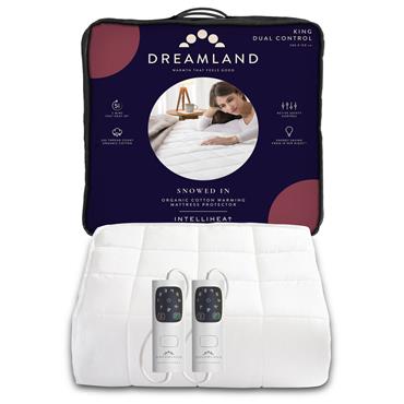 Dreamland Mattress Cover Dual Control King