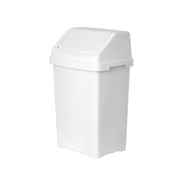 15l Swing Bin White