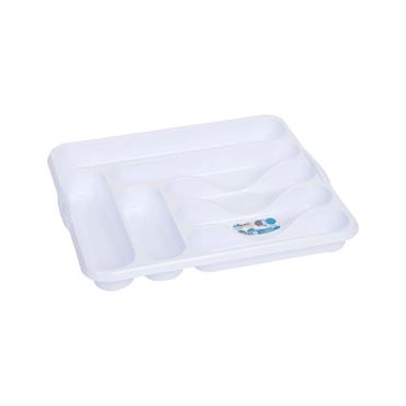 Casa Cutlery Tray Large White