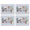 Curious Dogs Placemats 4 Pack
