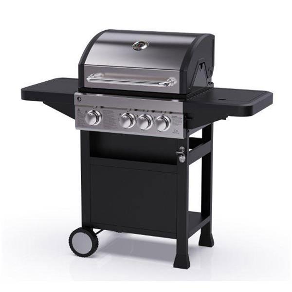 Oscar 3 Burner Gas Bbq with Side Burner Stakelums Home & Hardware