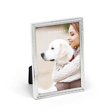 Tipperary Crystal Timeless Silver Frame 5x7"
