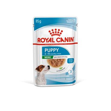 Royal Canin Mini Puppy Chunks In Gravy Dog Food 12x85g
