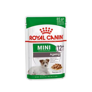 Royal Canin Mini Ageing 12+ Chunks In Gravy Dog Food 12x85g