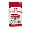 Royal Canin Medium Adult Chunks In Gravy 10x140g