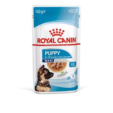 Royal Canin Maxi Puppy Chunks In Gravy 10x140g
