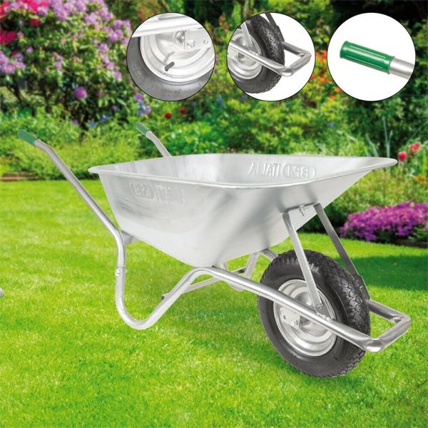 BPA Heavy Duty Galvanised 100L Wheelbarrow Stakelums Home & Hardware Tipperary Ireland
