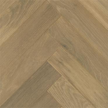 Nanda Oak Engineered Herringbone Wood Block 90x14mm (Per Pack)
