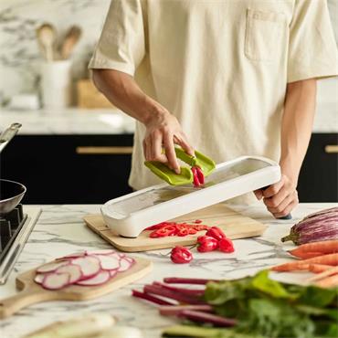 Multi Grip Mandoline Plus White