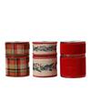 Kaemingk Christmas Ribbon Polyester 6 Assorted 200cmx6.3cmx0.1cm