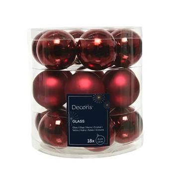 Kaemingk Oxblood Ribbon 270cmx6.3cmx0.01cm
