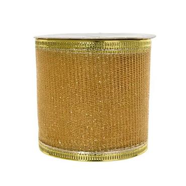 Kaemingk Gold Ribbon 270cmx6.3cmx0.01cm