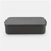 Brabantia Make And Take Lunch Box Medium Dark Grey