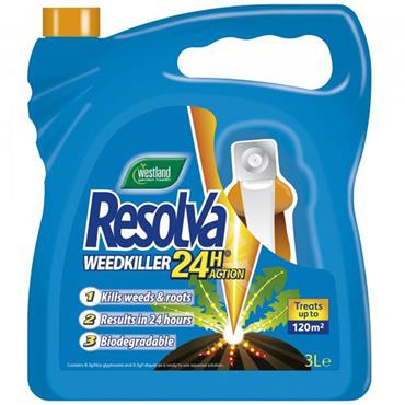 RESOLVA WEEDKILLER 24H 3LTR+20%FREE RTU