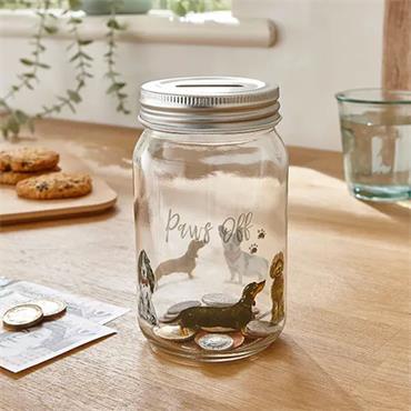 CookSmart Curious Dogs Money Jar