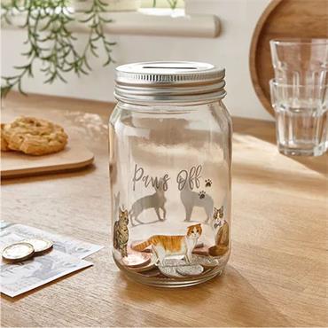 CookSmart Curious Cats Money Jar