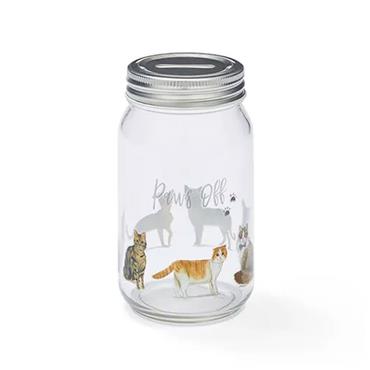 CookSmart Curious Cats Money Jar