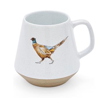 CookSmart Buttercup Farm Pheasant Speckle Mug