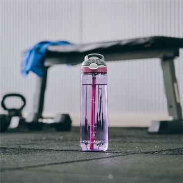 Contigo Ashland Purple Drink Bottle With Straw