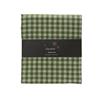 Kaemingk Green Tablecloth Cotton Rectangular 180cmx140cmx0.1cm