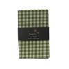 Kaemingk Green Tablerunner Cotton Rectangular 150cmx30cmx0.1cm