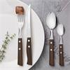 Tramontina Wooden Handle Cutlery 12 Piece Set